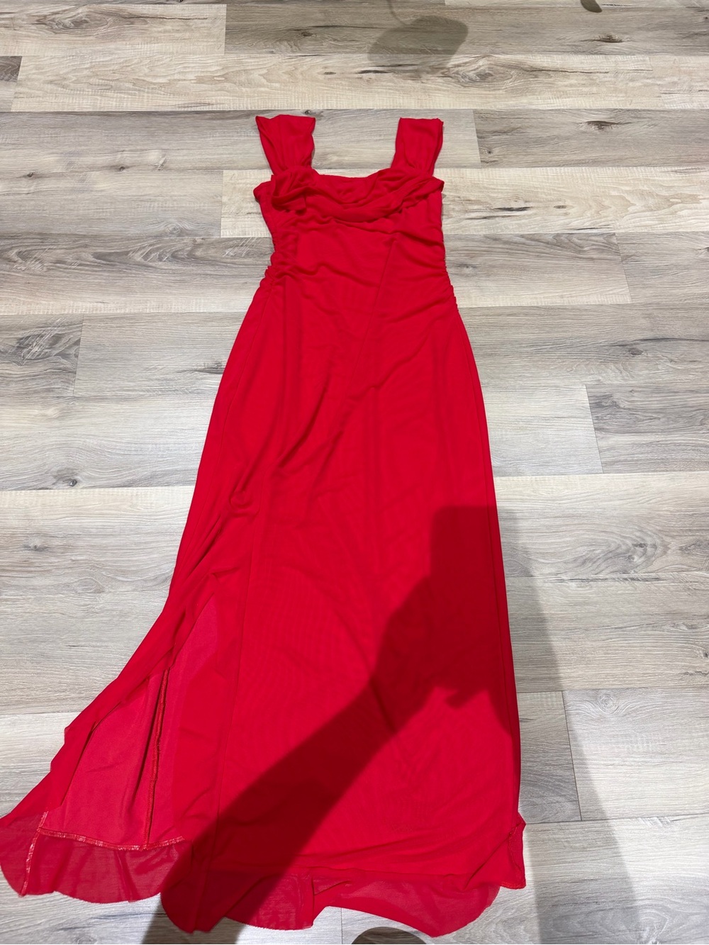 Caracilia Womens Summer Off The Shoulder Formal Bodycon Maxi Dresses High Slit